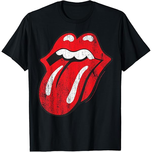 Amazon.com: Rolling Stones Official Vintage US Tongue T-Shirt